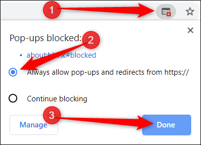 how do you shut off pop up blocker on google chrome for mac